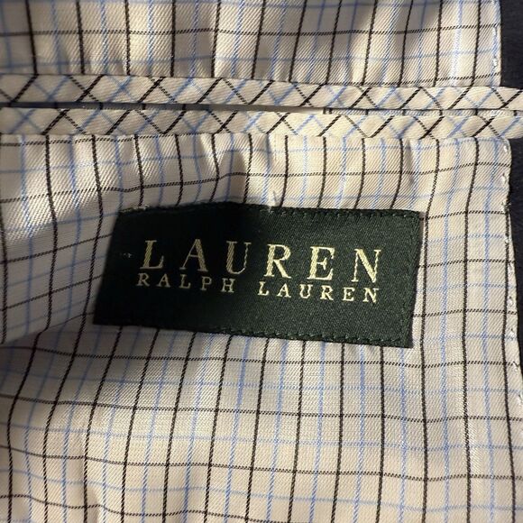 Lauren Ralph Lauren Men's Sport Coat Blazer Two Button Deep Navy size 44L - Picture 7 of 8